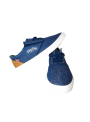 Calzado hombre zapatilla clásica sport loneta Dunlop color azul tejano