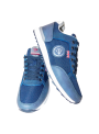 calzado hombre zapatilla sport deportiva Dunlop cordones azul tejano