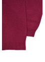 Jersey de lana en color fuxia con efecto vigoré