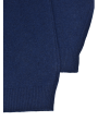 Jersey azul cuello polo con botones