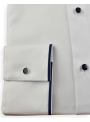 Camisa hombre alta calidad vestir traje ceremonia blanca regular fit algodon primavera verano