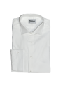 Camisa de manga larga regular fit jatrobé blanco
