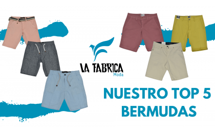 Prepárate para este verano II, aquí está nuestro TOP 5 de Bermudas